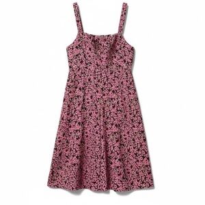 Pink Floral Kids Dress